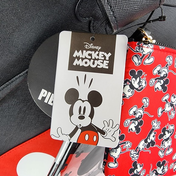 Disney Mickey Mouse Three Piece Travel Tote Bag Set - Large, Medium, Small - Picture 8 of 12